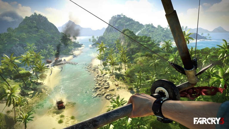   This video game image released by Ubisoft shows a scene from 