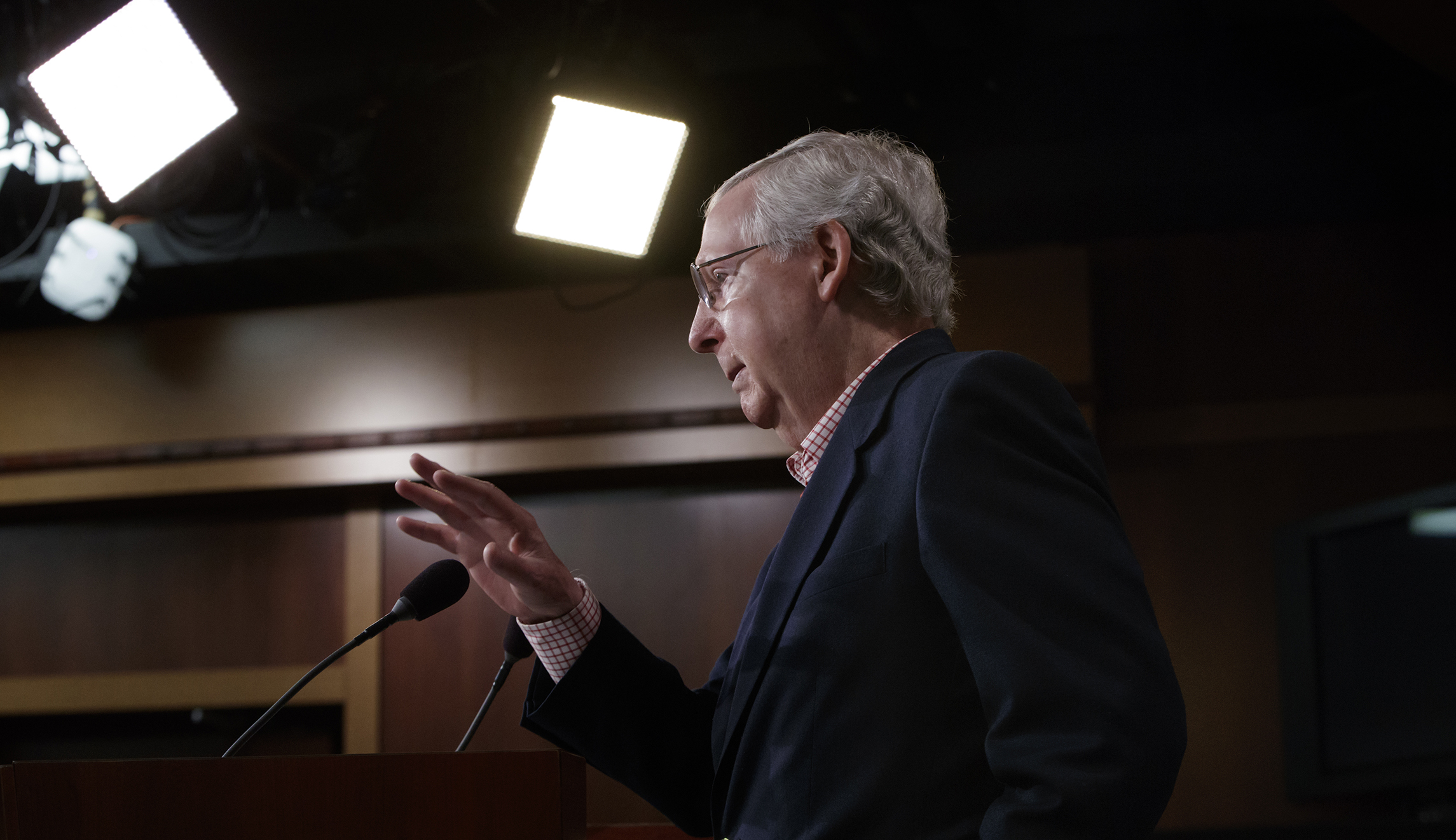 Mitch McConnell sets up Friday spending showdown