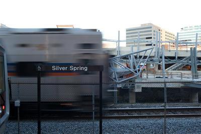 The Silver Spring Transit Center is seen on Tuesday. 