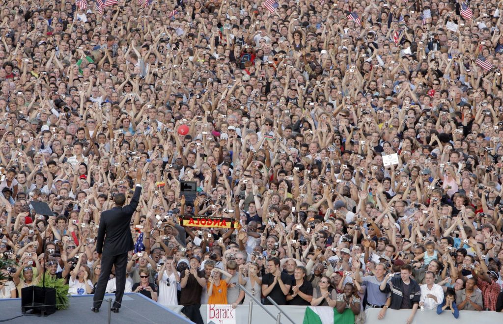 Obama’s delusions dispelled? Well, we can hope for change