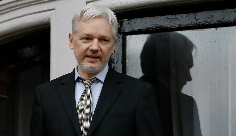 Sweden's top prosecutor said Friday, she is dropping an investigation into a rape claim against WikiLeaks founder Julian Assange after almost seven years. (AP Photo/Kirsty Wigglesworth, File)