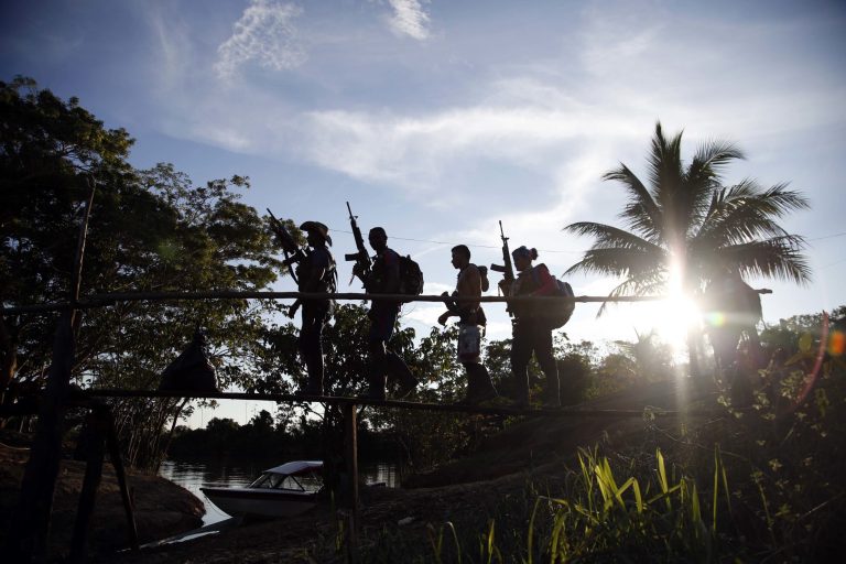 Voters must approve the deal in a plebiscite before the truce takes affect. (AP Photo/Fernando Vergara)