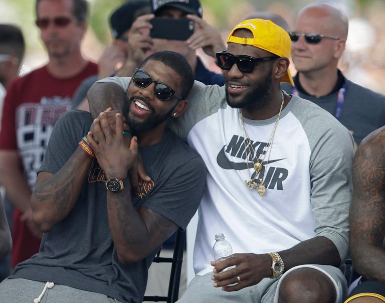 In Cleveland, Ohio, this passion for creating change was demonstrated the CEO of the NBA champion Cleveland Cavalier when he became the first to take the Health Means Business Wellness Pledge. (AP Photo)