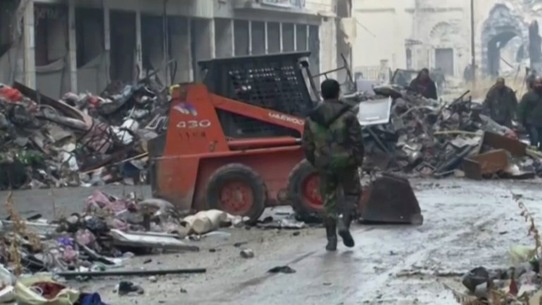 Violence returned to Aleppo this week despite a cease-fire and new efforts by Russia and Turkey to ensure the remaining rebel fighters can leave the city in the hands of Syrian dictator Bashar Assad, according to reports. (AP Photo)