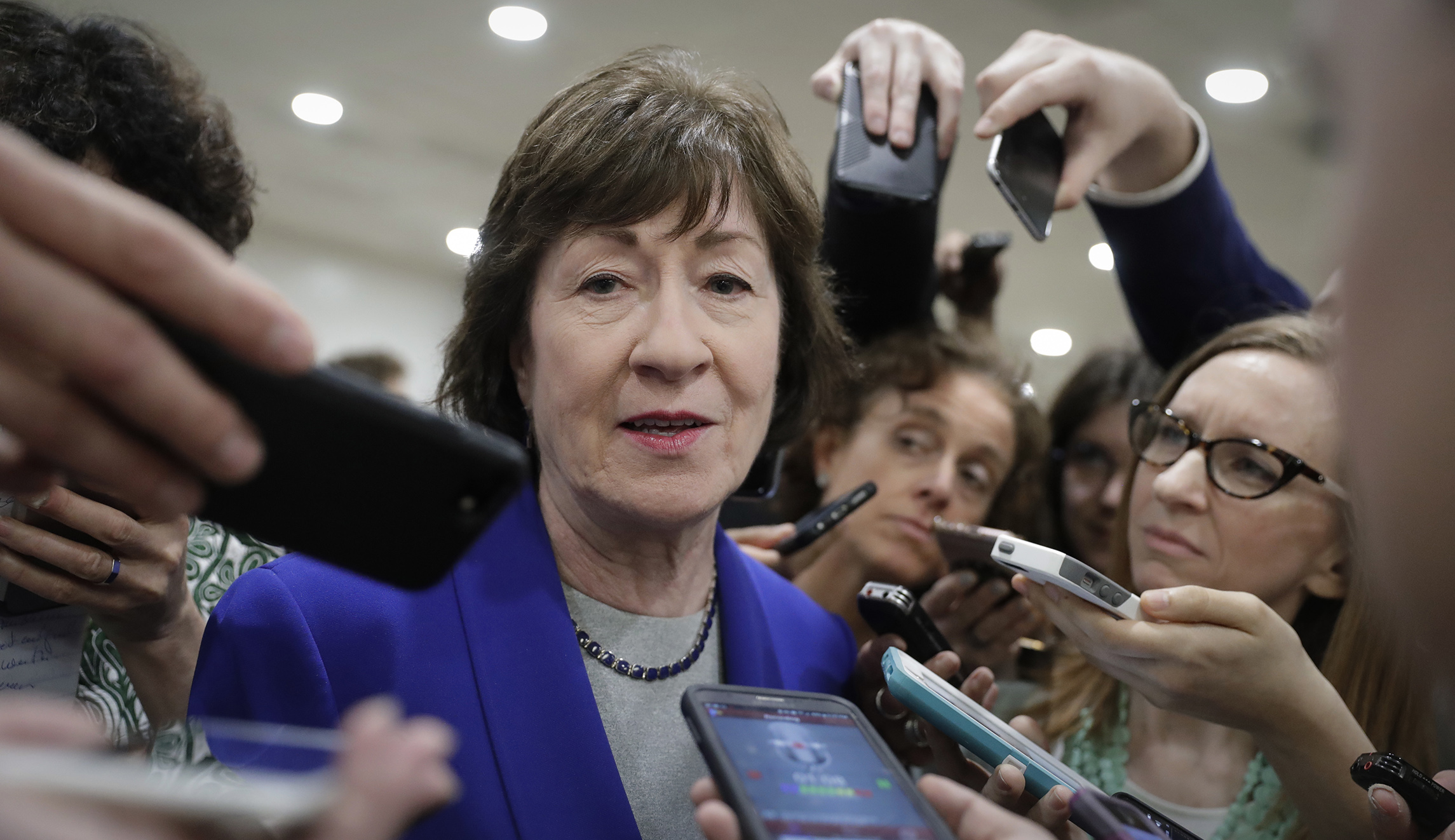 Republicans cheer Susan Collins, compare Kavanaugh allegations to McCarthyism