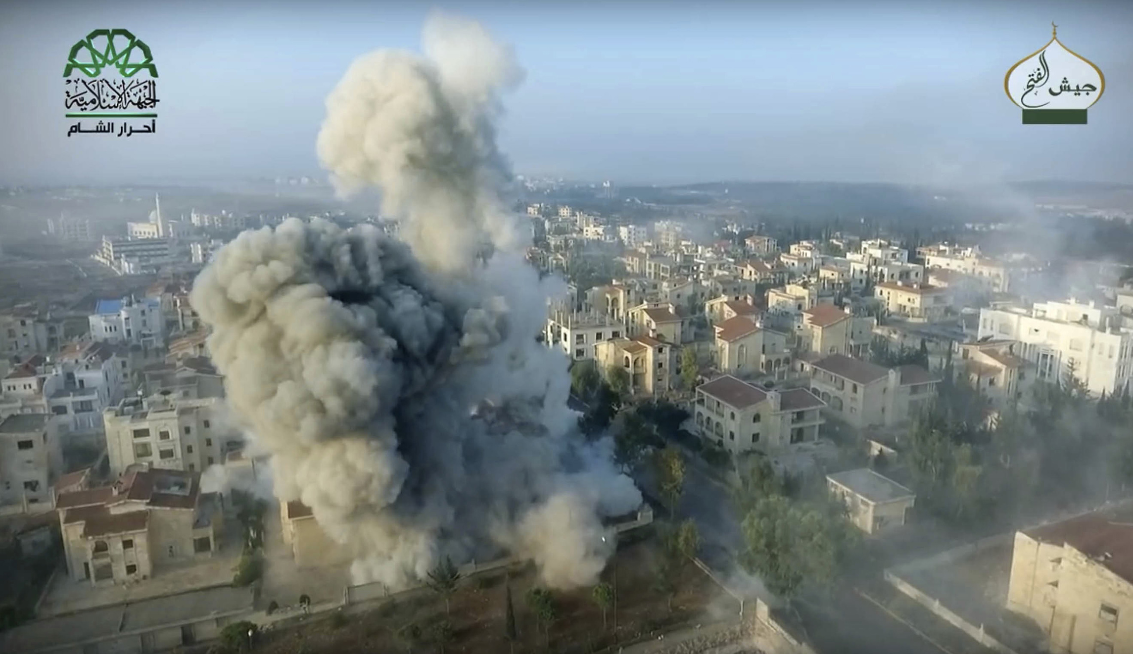 US shoots down armed drone, bombs pro-regime forces in Syria