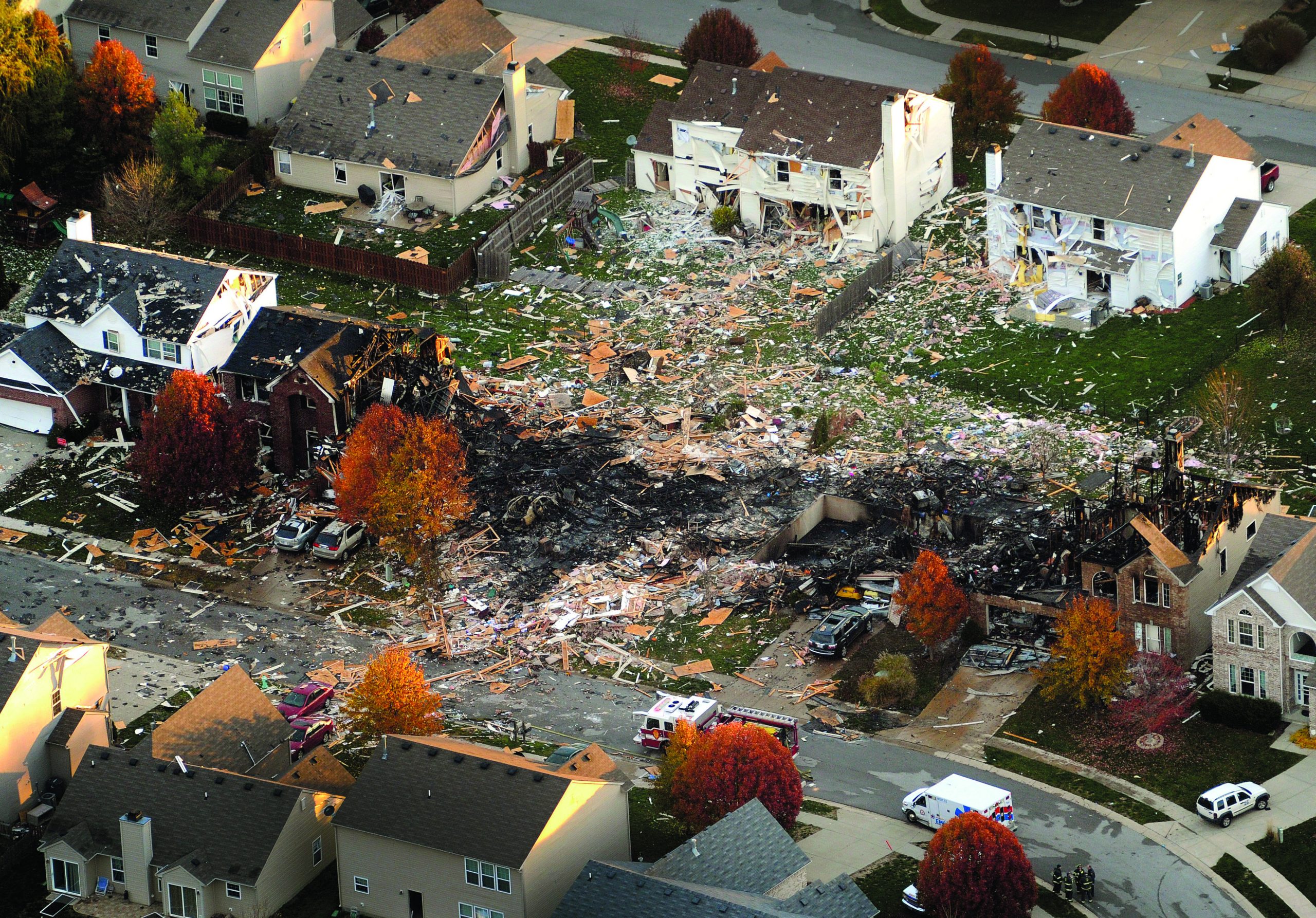 Ind. home explosion now homicide investigation