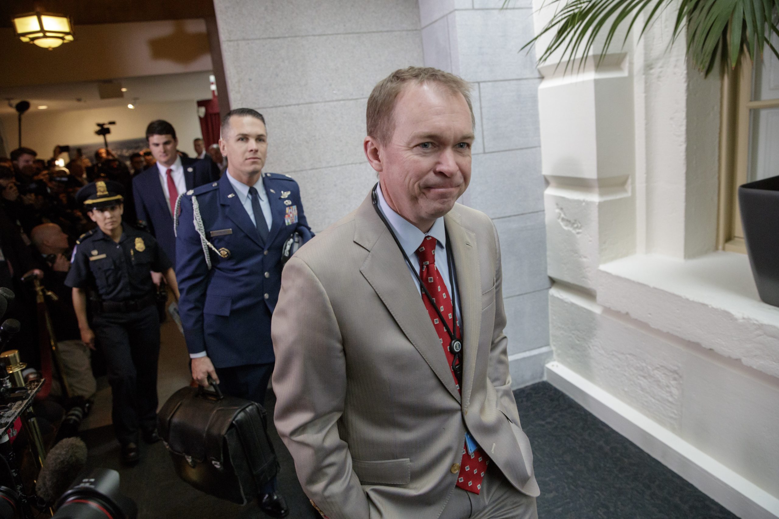 Mulvaney: Trump looking for input on how to cut the federal workforce