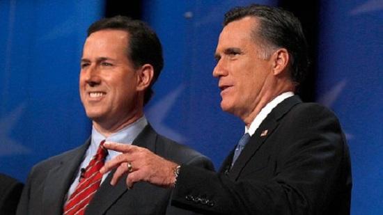 Romney doesn’t rule out Santorum as veep