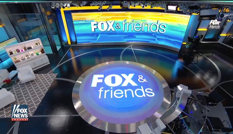 President Trump praised Fox News' morning show 
