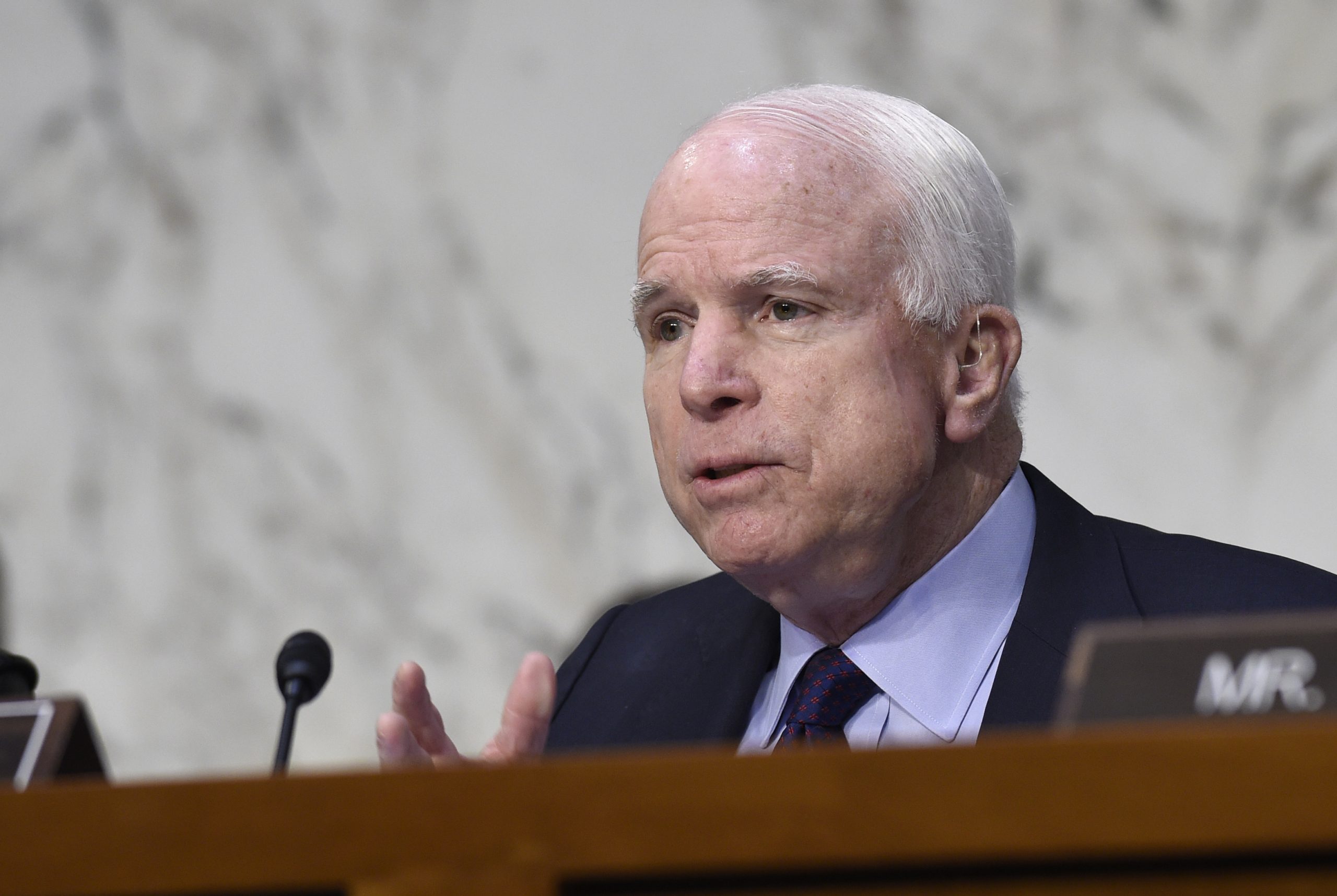 McCain looks to shake up global military structure