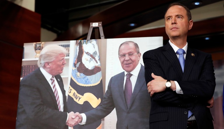 Rep. Adam Schiff, D-Calif., ranking member of the House Intelligence Committee, believes Russia is laughing at the United States. (AP Photo/Alex Brandon)