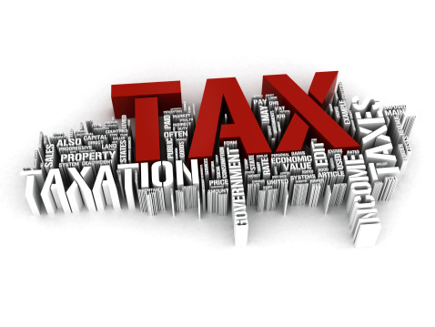 Tax 3d concepts