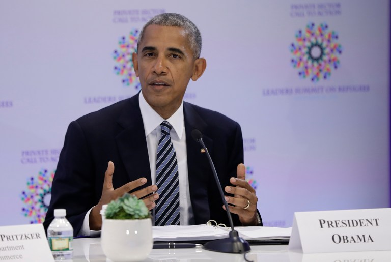 Obama had told reporters at a press conference earlier this month that some of the actions taken against Russia would be 