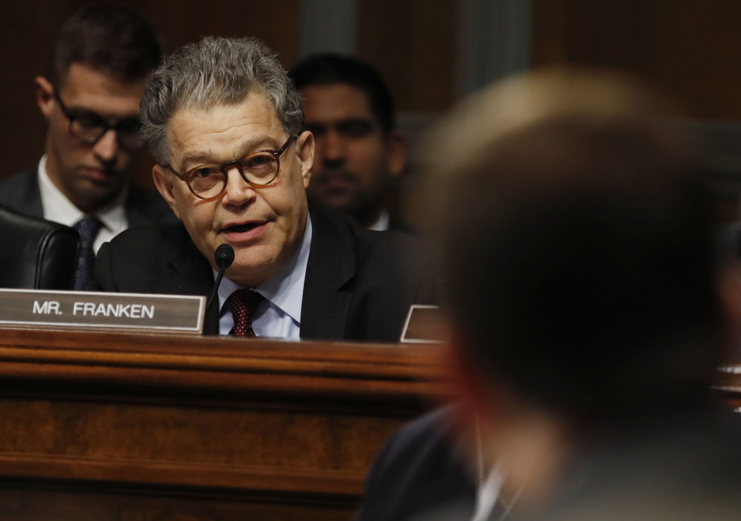 Franken blasts Trump nominee Bernhardt over climate change