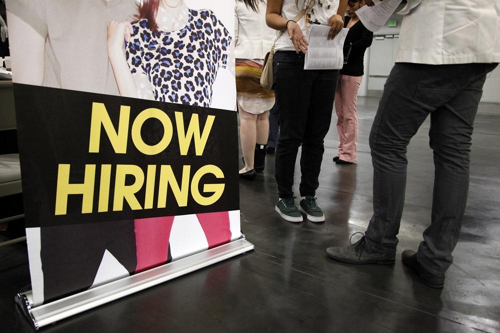 Total jobless claims running at lowest level in 44 years