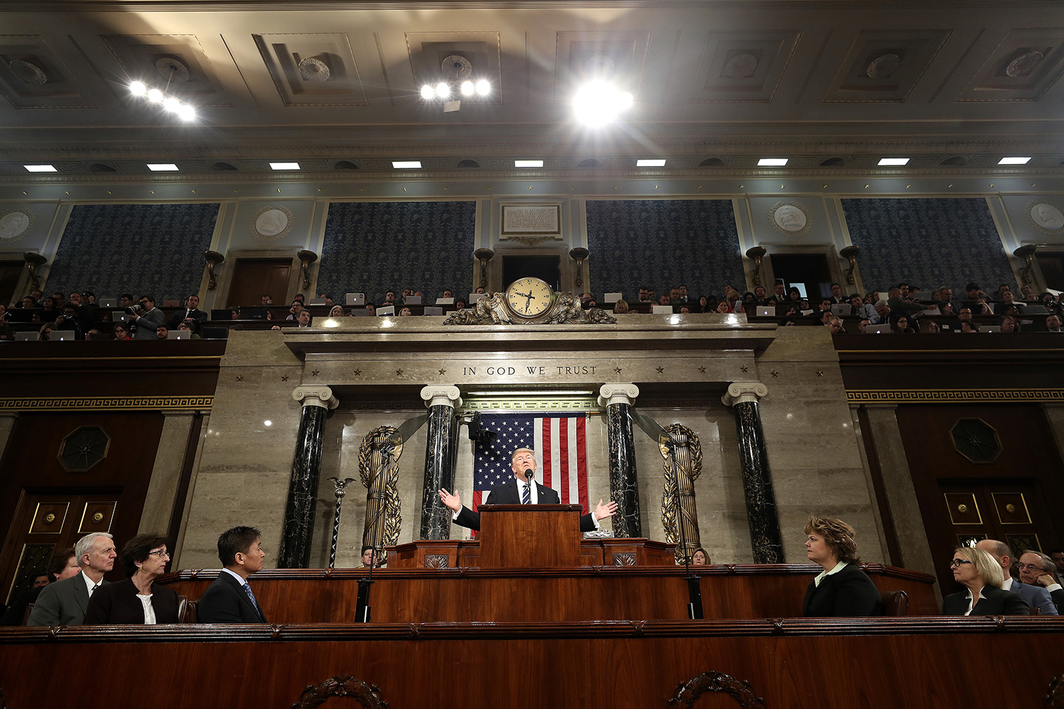 GOP wants newly focused Trump to discipline the caucus