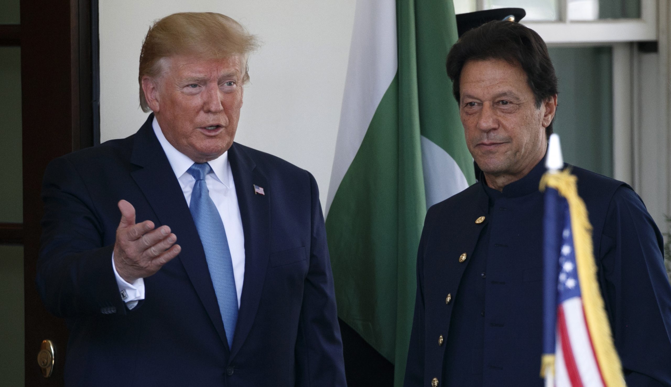 Trump speaks admiringly of the censored Pakistani press