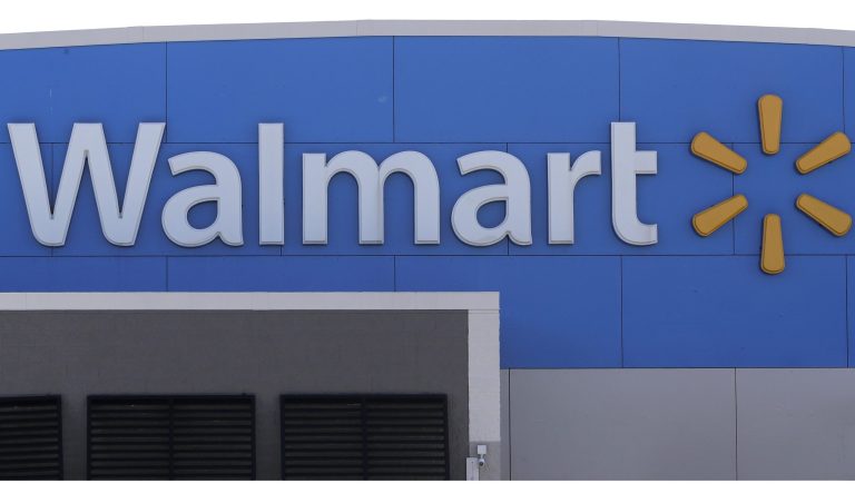 Walmart logo.