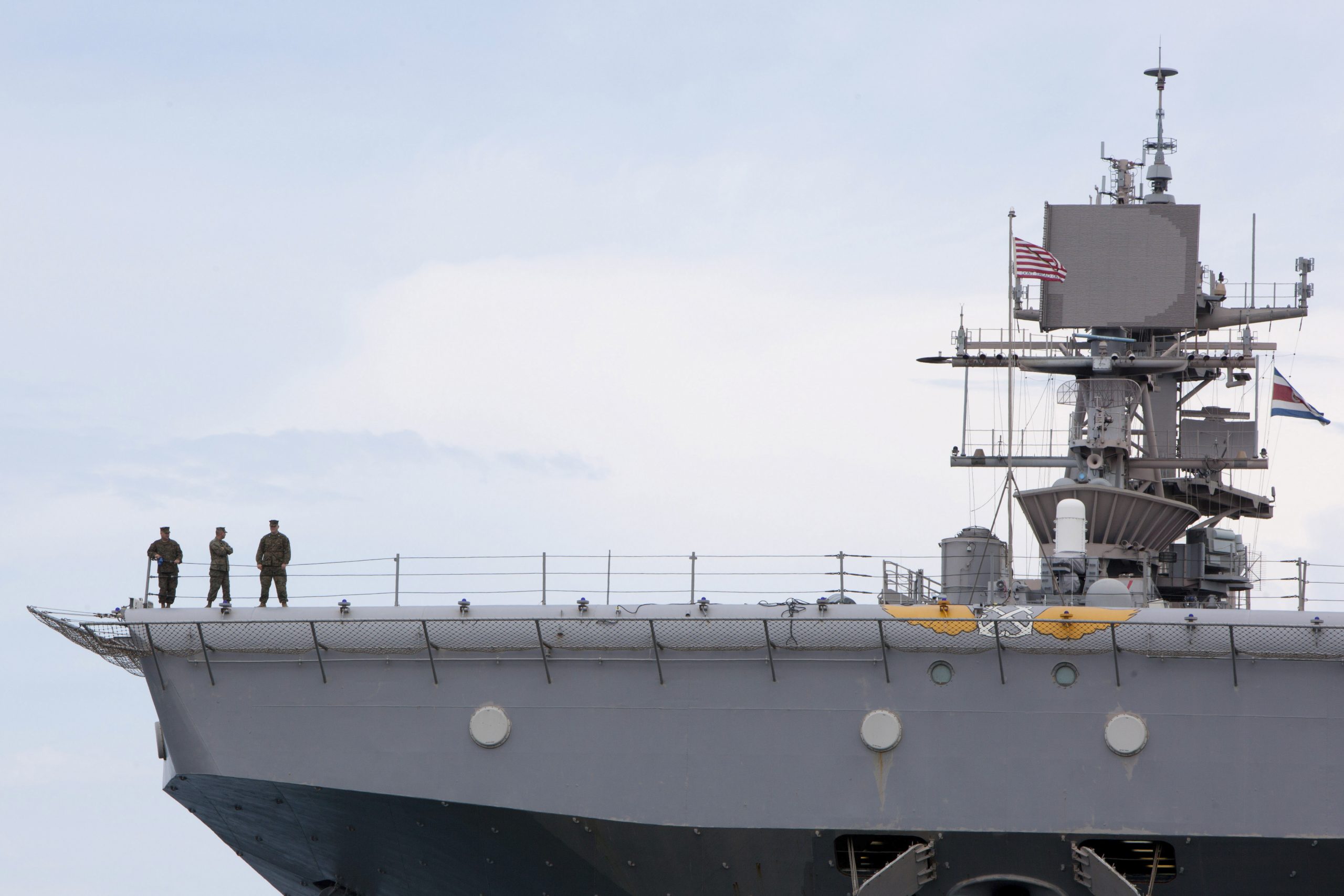 Navy warships weren’t used to evacuate U.S. embassy personnel from Yemen