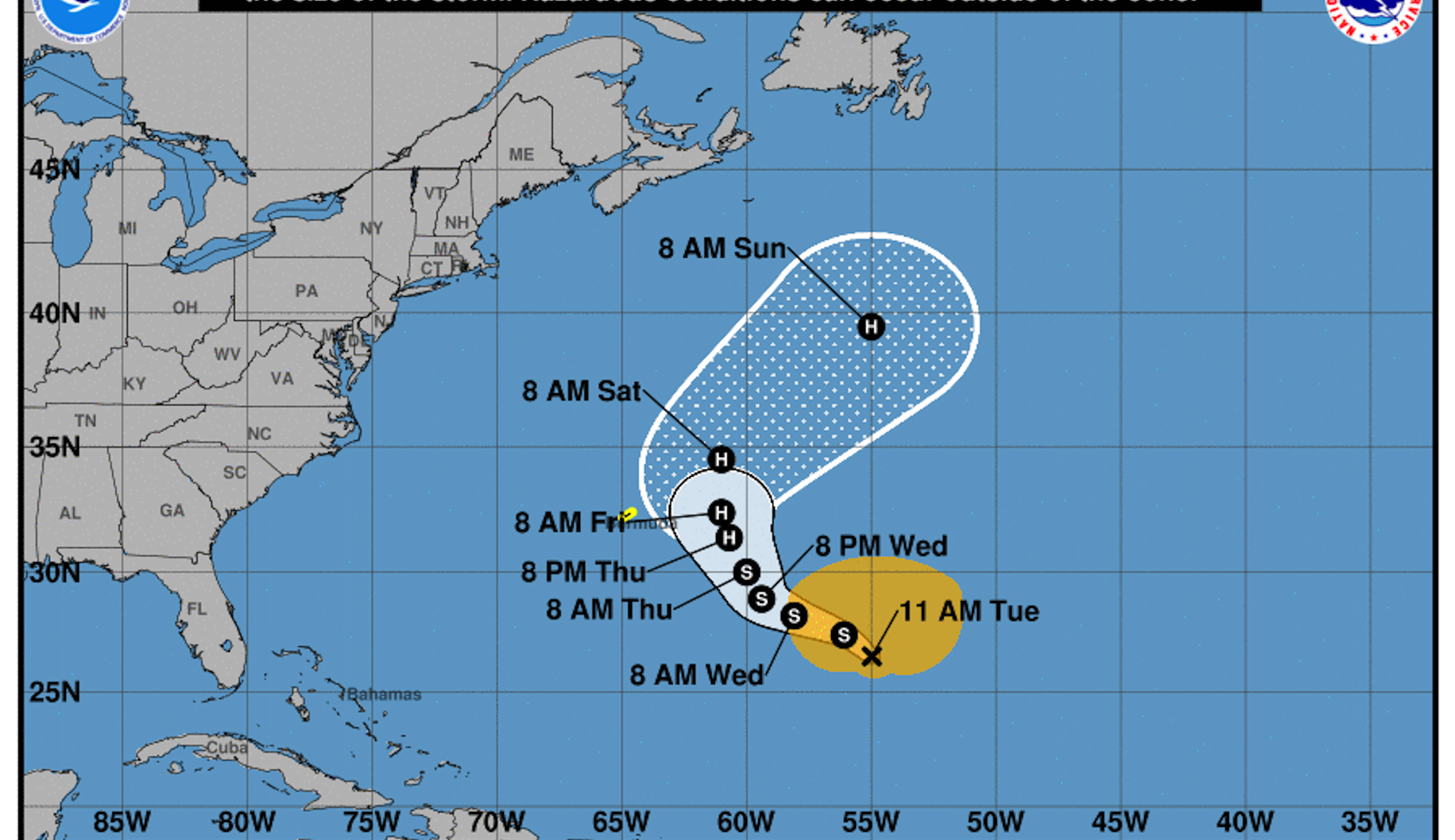 Epsilon forecast to become hurricane in historic season