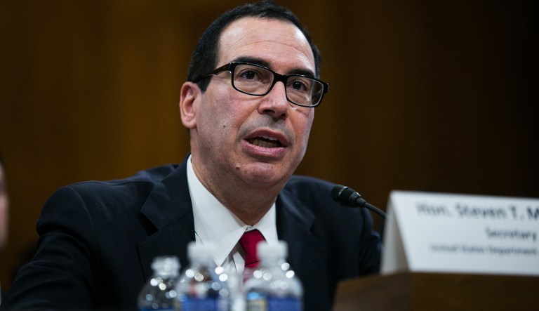 DOJ backs Mnuchin refusal to turn over Trump taxes, calls Democratic demand a pretext