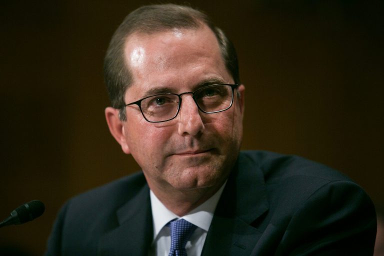 HHS chief leaves hospital after treatment for infection