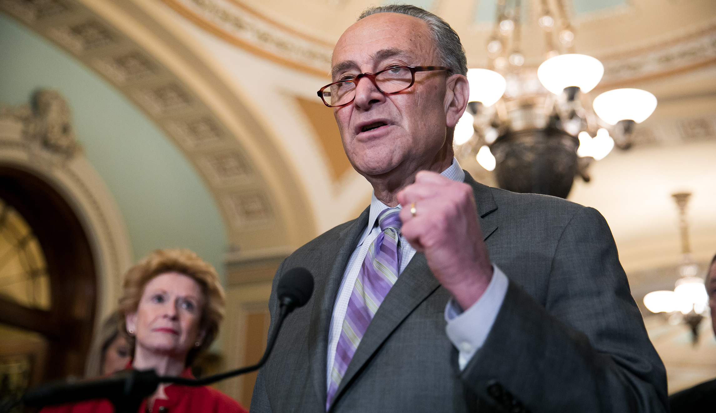 Chuck Schumer warns GOP centrists against supporting compromise immigration bill