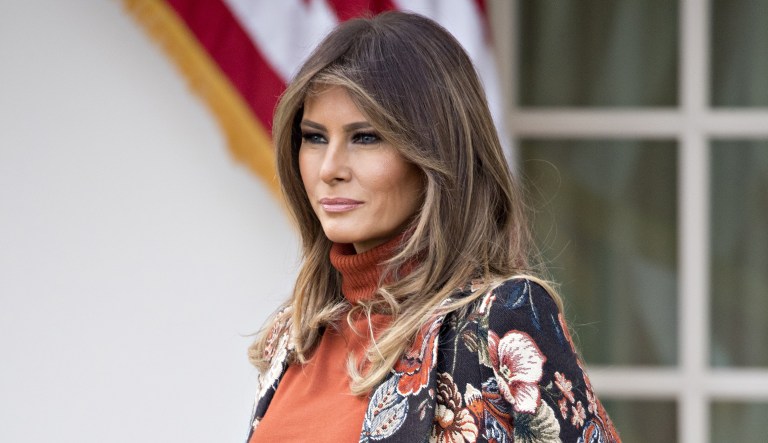 First lady Melania Trump tweeted, 