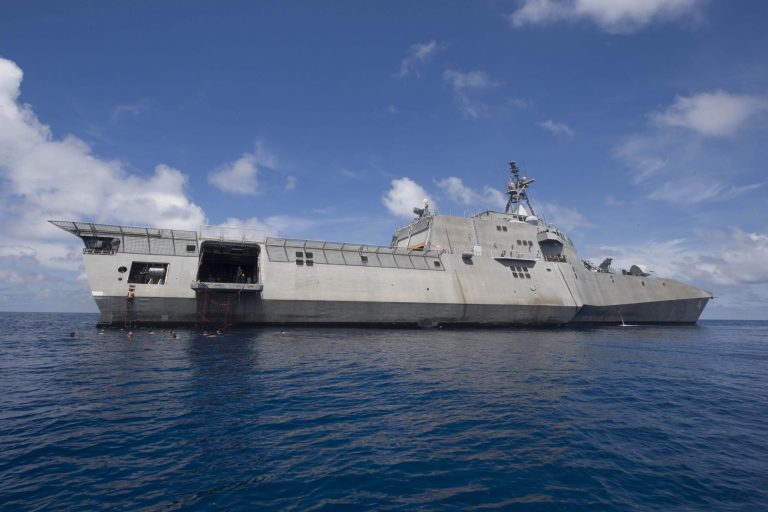 The NDAA, as passed by the House Armed Services Committee, includes funding for three littoral combat ships. (U.S. Navy photo by Mass Communication Specialist 2nd Class Amy M. Ressler/Released)