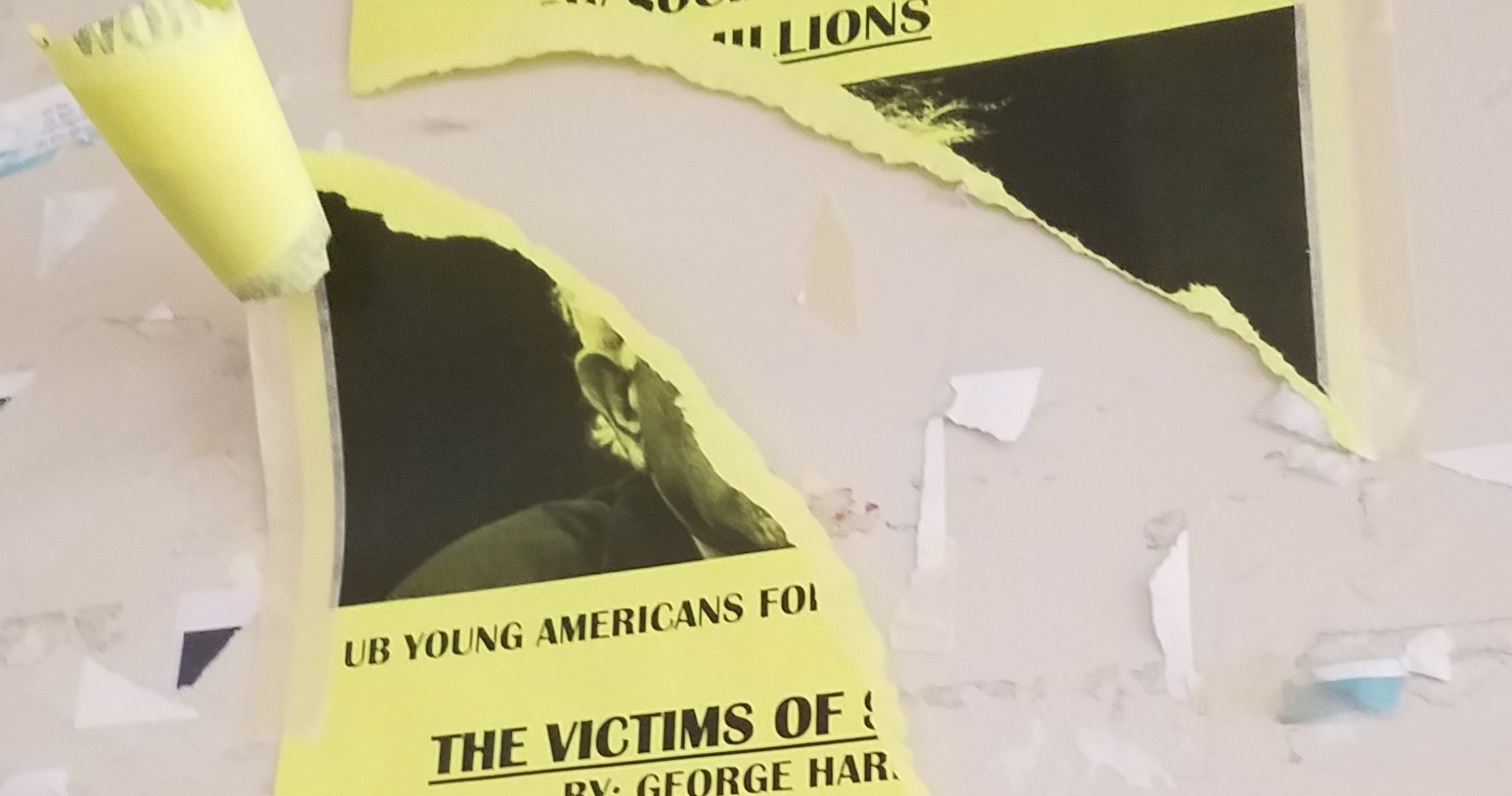 Memorial posters for ‘Victims of Socialism’ vandalized at SUNY Buffalo