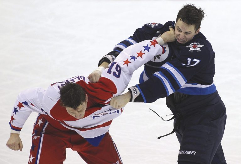 Marianne Helm/Getty Images
Steve Oleksy has become a mainstay for the Caps since he was called up from the American Hockey League in early March.