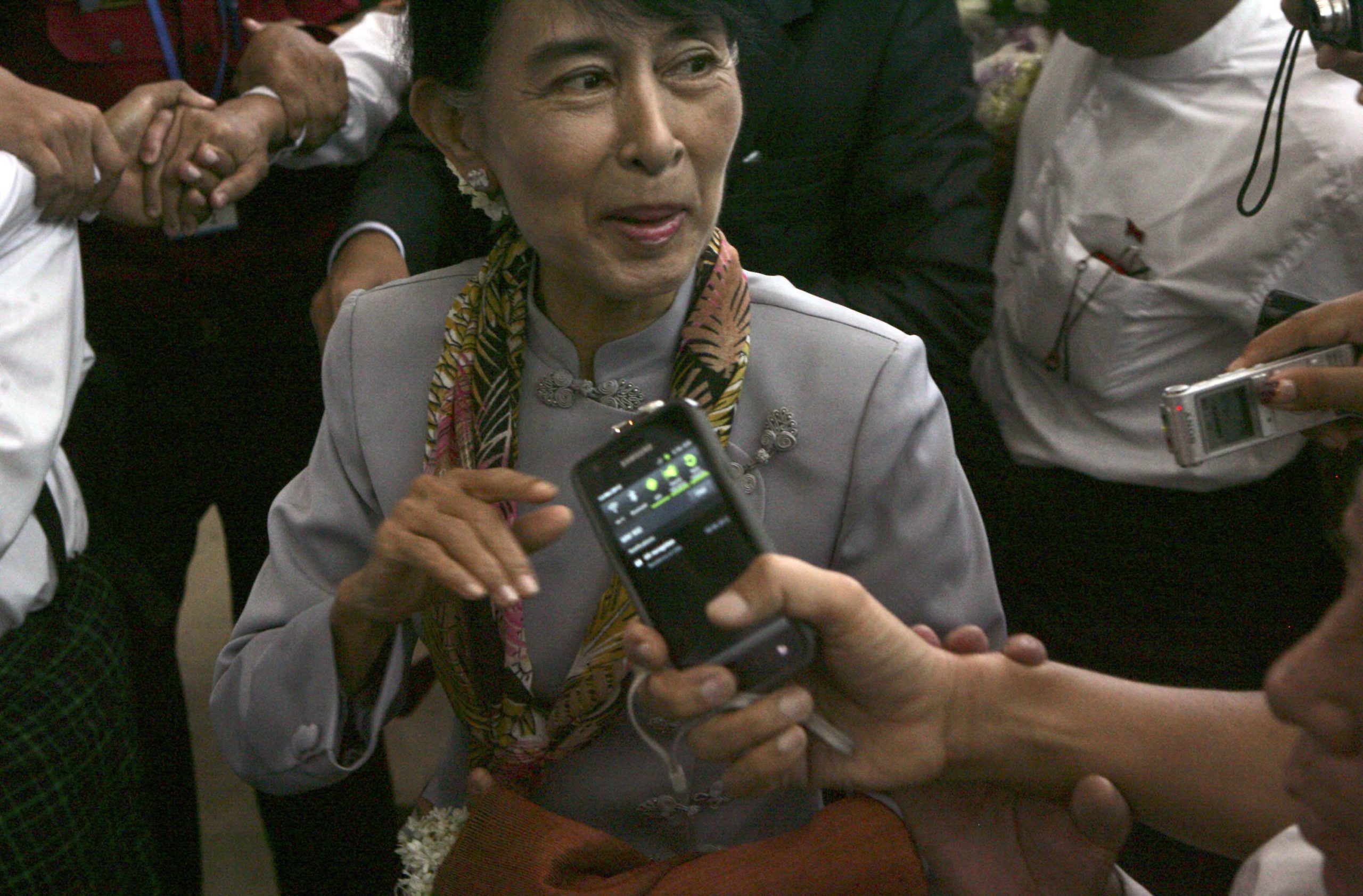 Suu Kyi visits Europe for first time in 24 years
