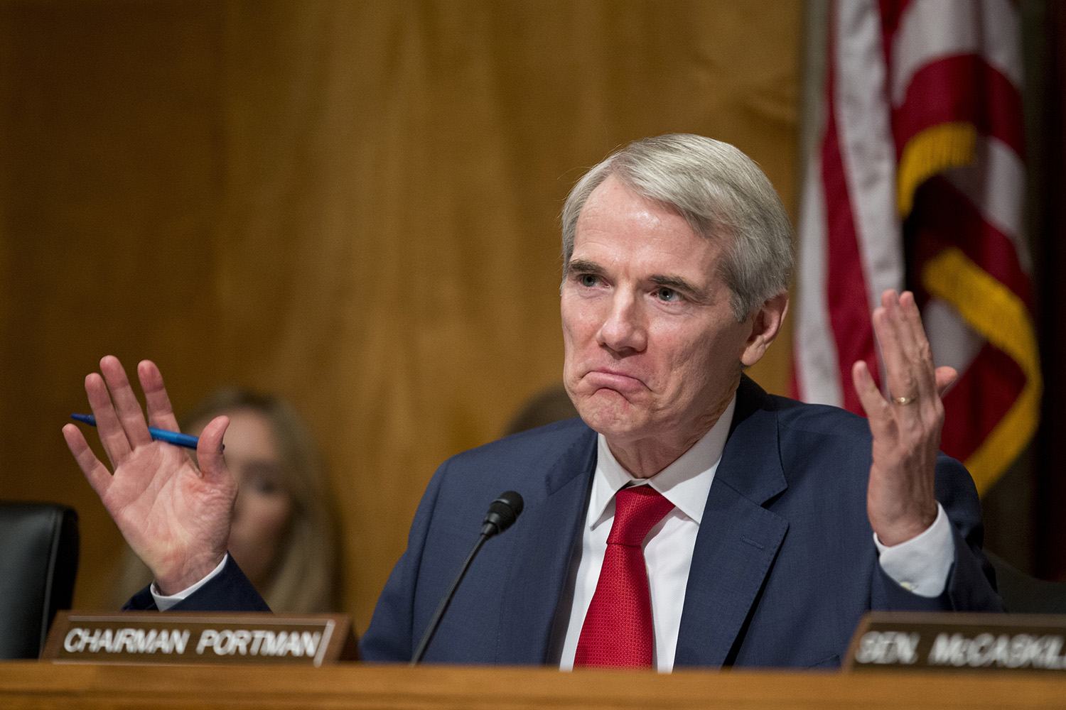 Portman touts organizational strength as convention rages