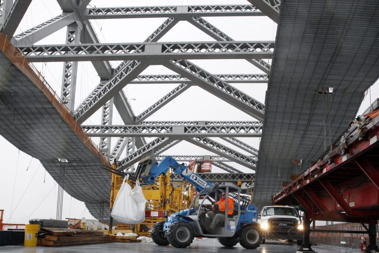 Infrastructure is widely seen as one of the few areas in which Republicans and Democrats will be willing to work together during President Trump's administration. Spending on public projects is generally viewed favorably by the public, and lawmakers are eager to bring back federal funding to projects in their districts. (AP Photo/Mel Evans)