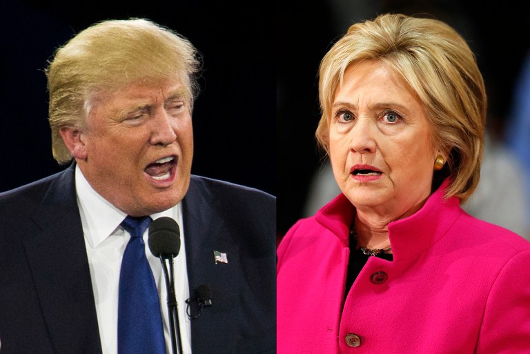Poll conducted over the course of the convention suggest possible Clinton bounce. (AP Photos)