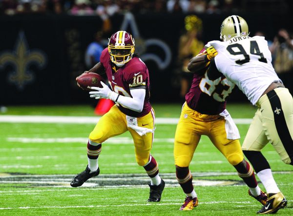 Redskins’ RG3 is not sitting still