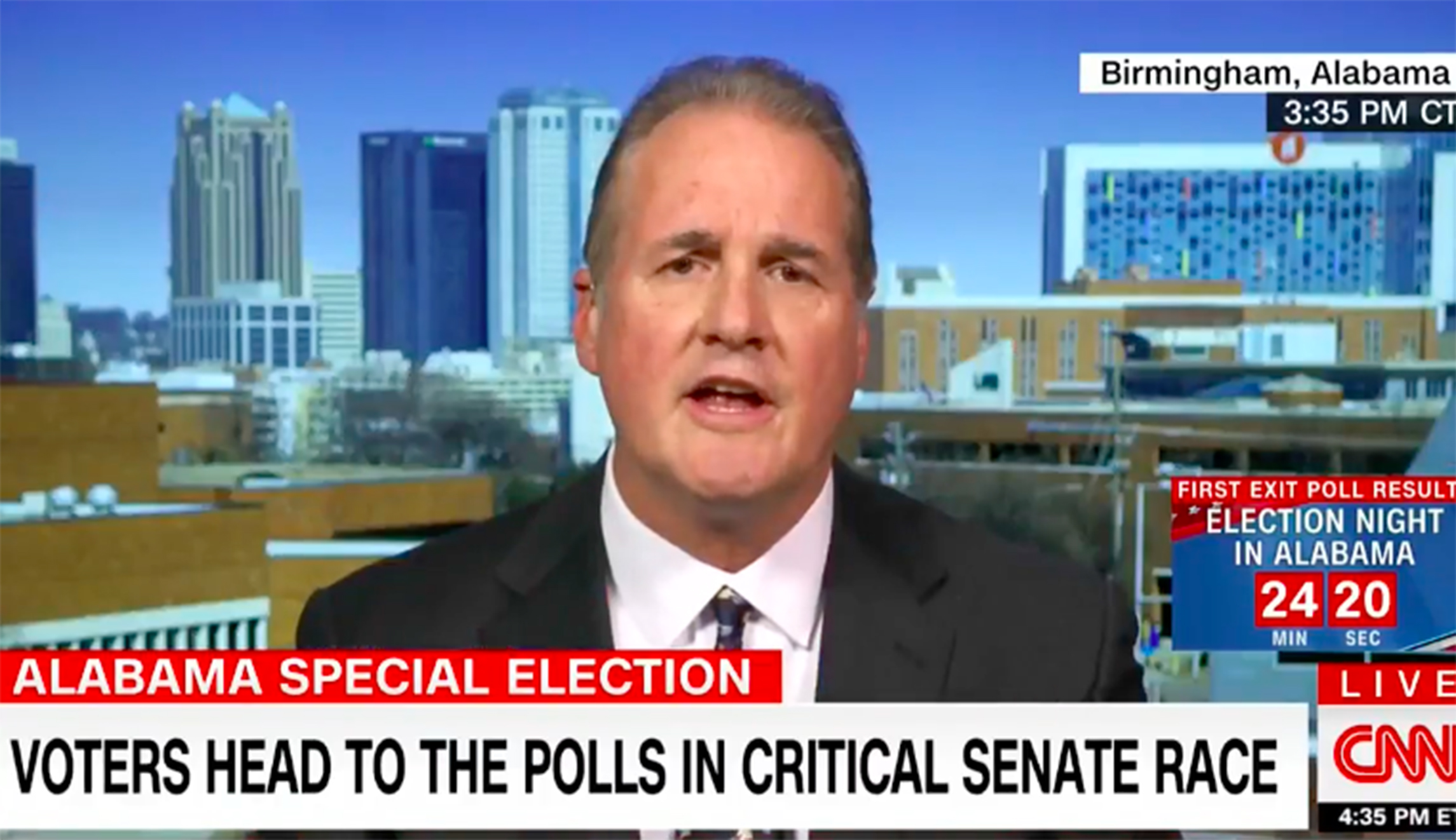 This bizarre, unhinged CNN interview with Roy Moore’s spokesman is the perfect ending to a trash election