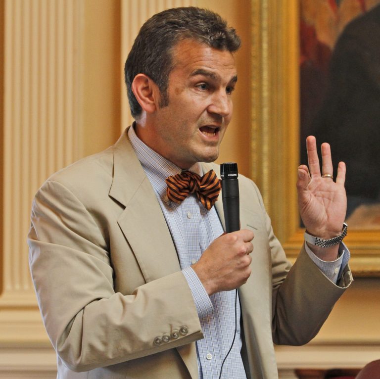 Sen. Chap Petersen, a Democrat from Northern Virginia, wrote Gov. Bob McDonnell on Tuesday asking him to âcome cleanâ on his relationship with Jonnie Williams, the CEO of Virginia-based Star Scientific. (AP Photo/Steve Helber)
