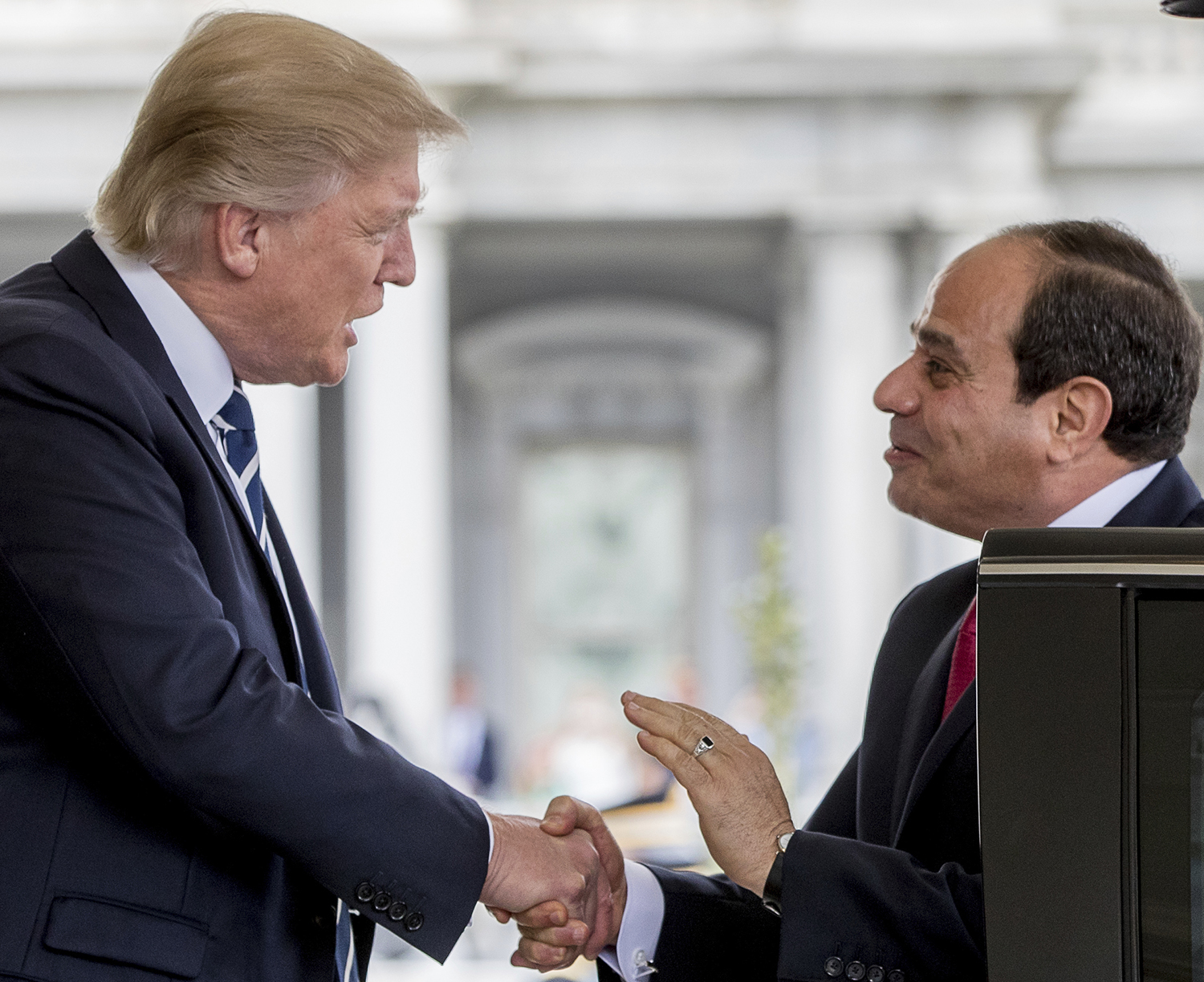 Trump is ‘sad to hear of the terrorist attack in Egypt’