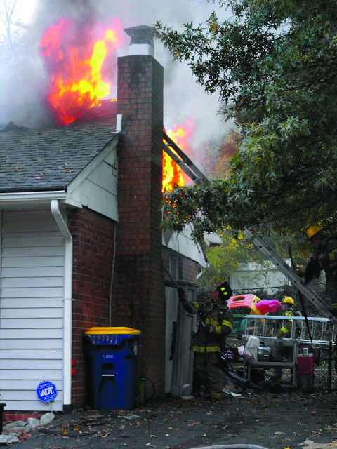 Lanham fire displaces two residents