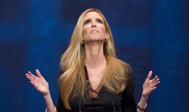 Officials at the liberal University of California, Berkeley again asked conservative author Ann Coulter to speak at the school after initially canceling the April 27 event, both parties confirmed in statements Thursday evening. (AP Photo/J. Scott Applewhite)