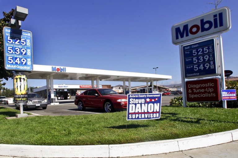 A gas station in Escondido, Calif. (AP Photo)