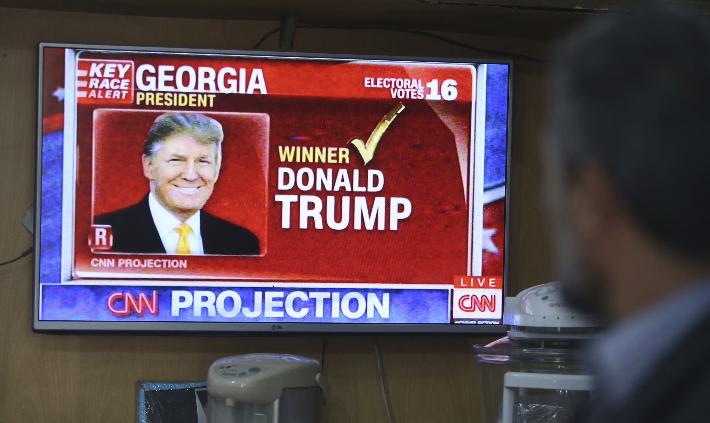 Election night TV ratings come close to 2008 record