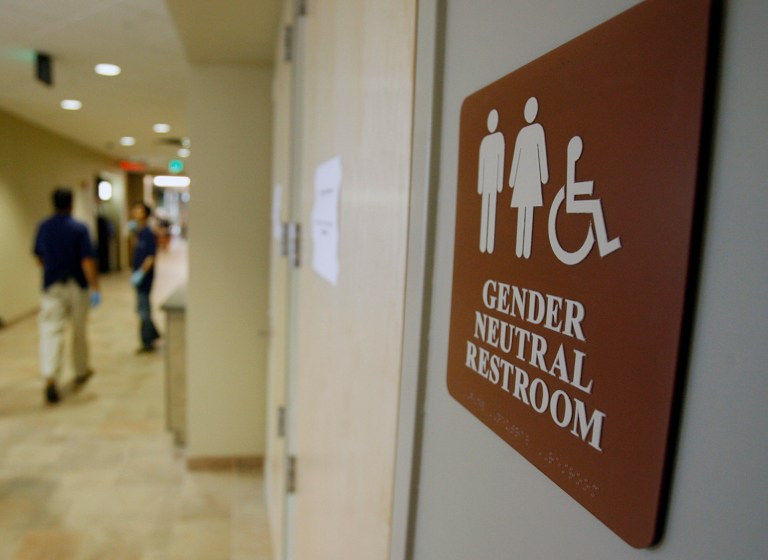 Texas and a dozen other states are set to ask a U.S. judge in Fort Worth to stop the implementation of recommendations put forth by the Obama administration on allowing transgender students to use bathroom facilities. (AP Photo/Toby Talbot, File)