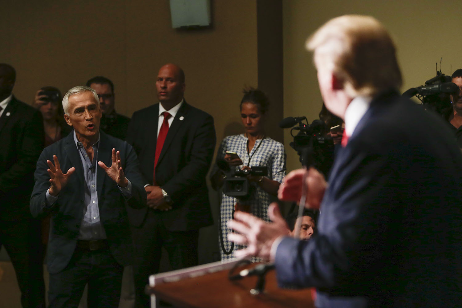 Jorge Ramos admits Trump fight was pre-meditated