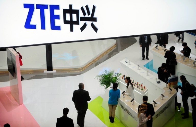 The Department of Commerce cites what it calls ZTE's 