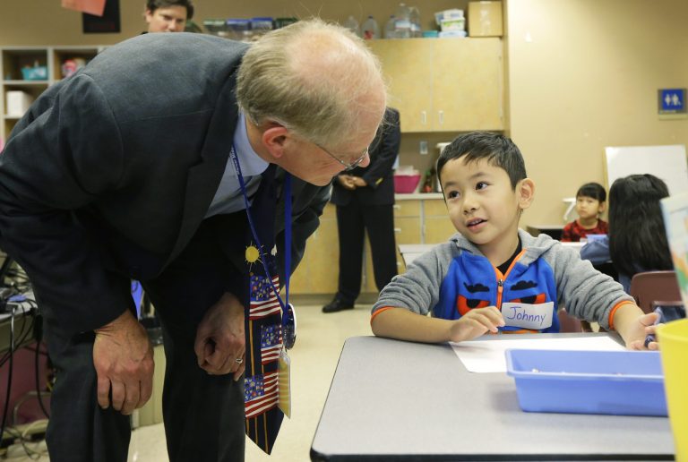 The legislative changes make it easier for school districts to fire bad teachers and award tenure later.Â (AP Photo/Ted S. Warren)