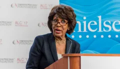 ‘#Uncivil Democrats’: Street artist adds Maxine Waters’ face to ‘Halloween’ billboard