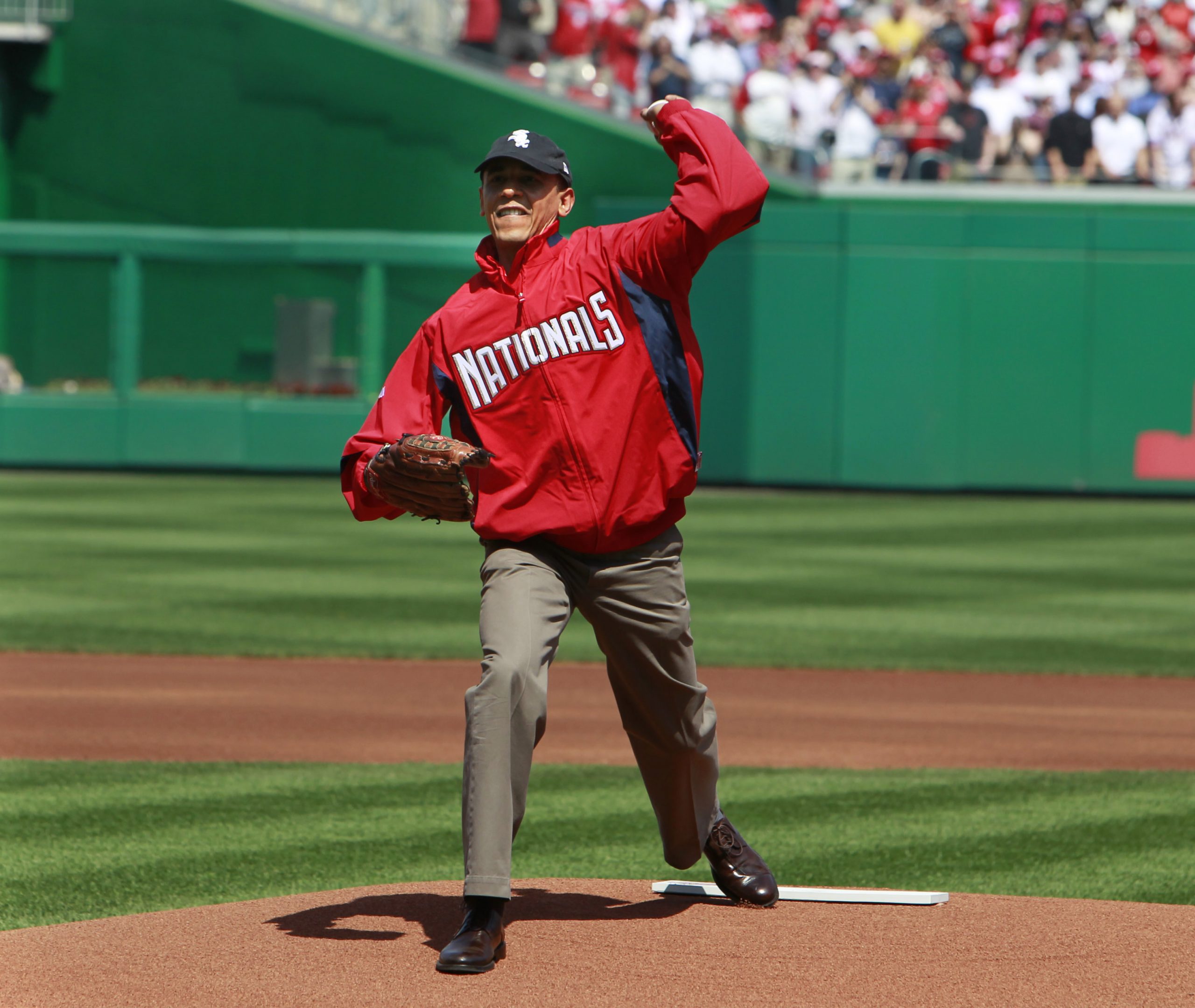 Opening Day presidential pitches: The good, the bad and the ugly
